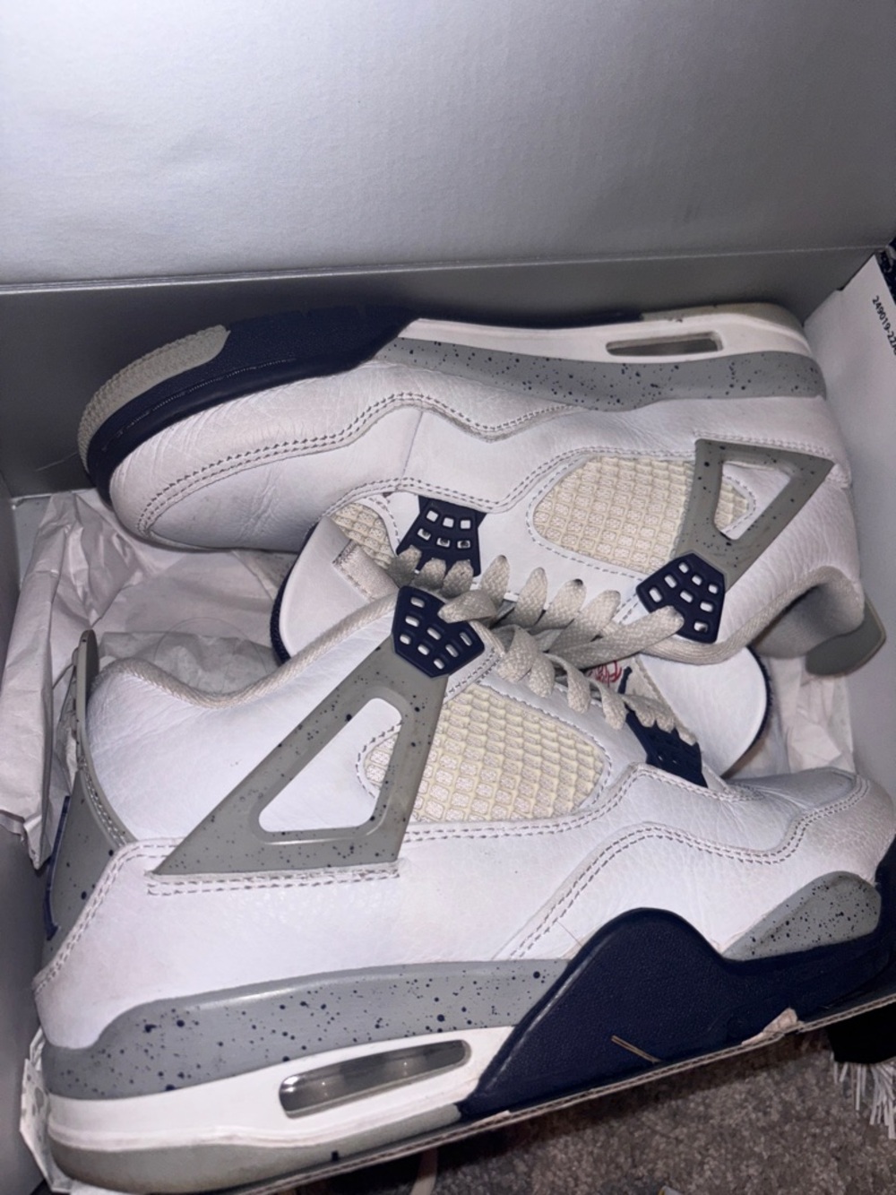 Midnight navy Jordan’s